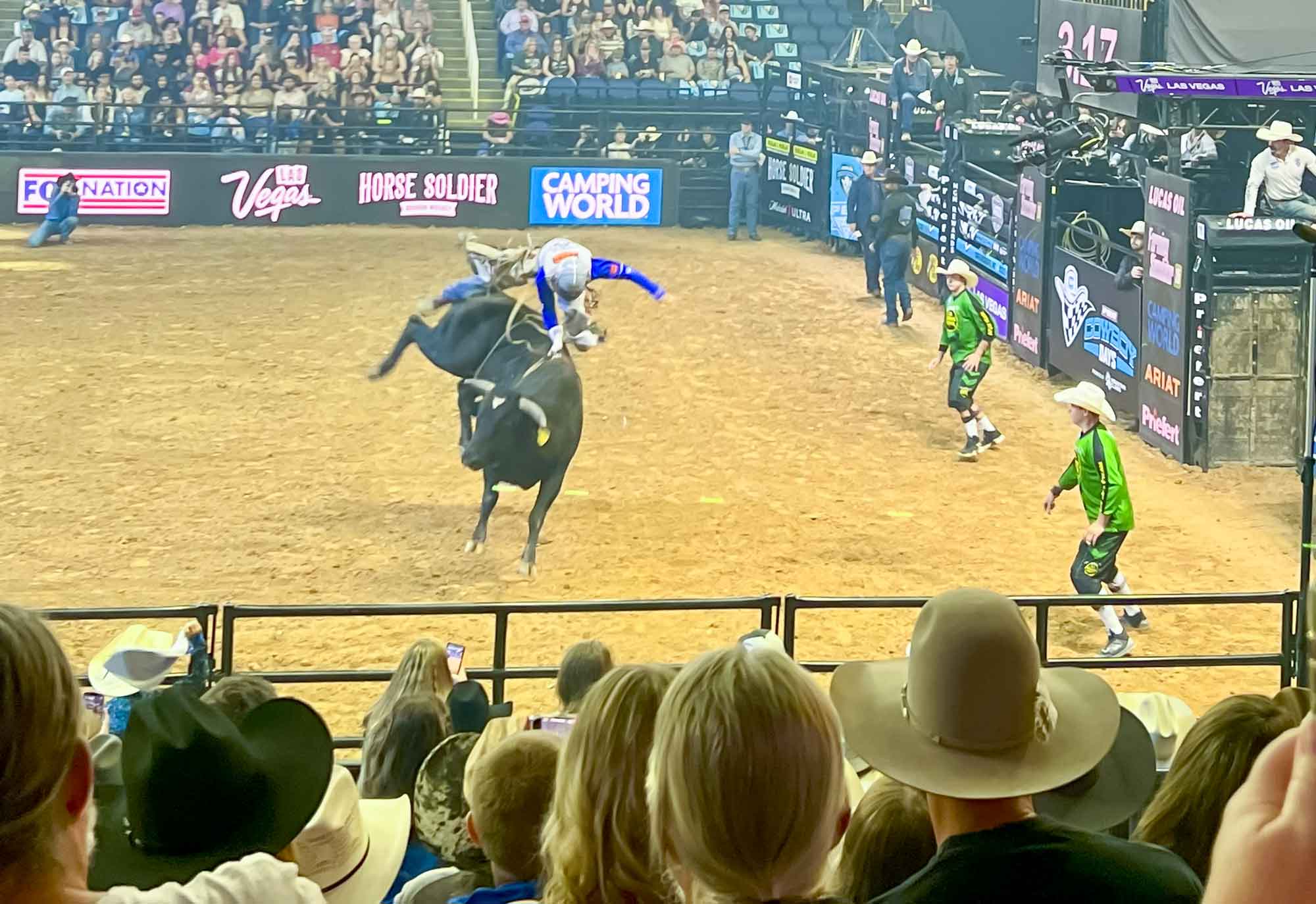 bull riding event at Operation HRS 2025