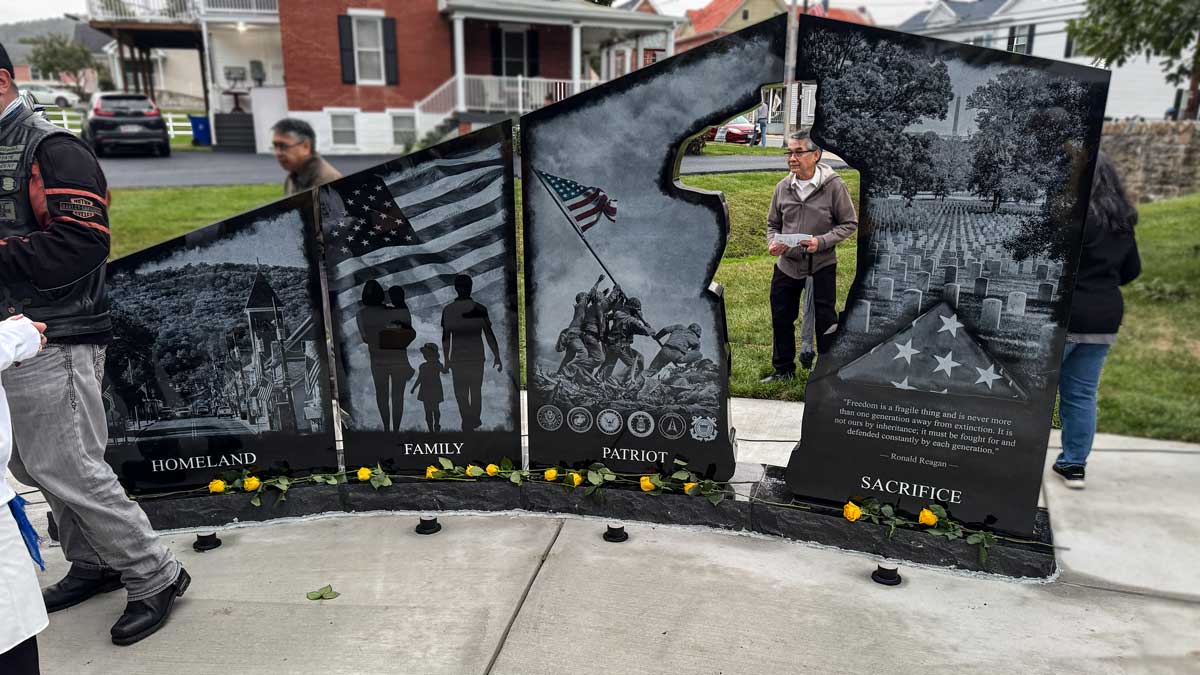 Thurmont MD monument back