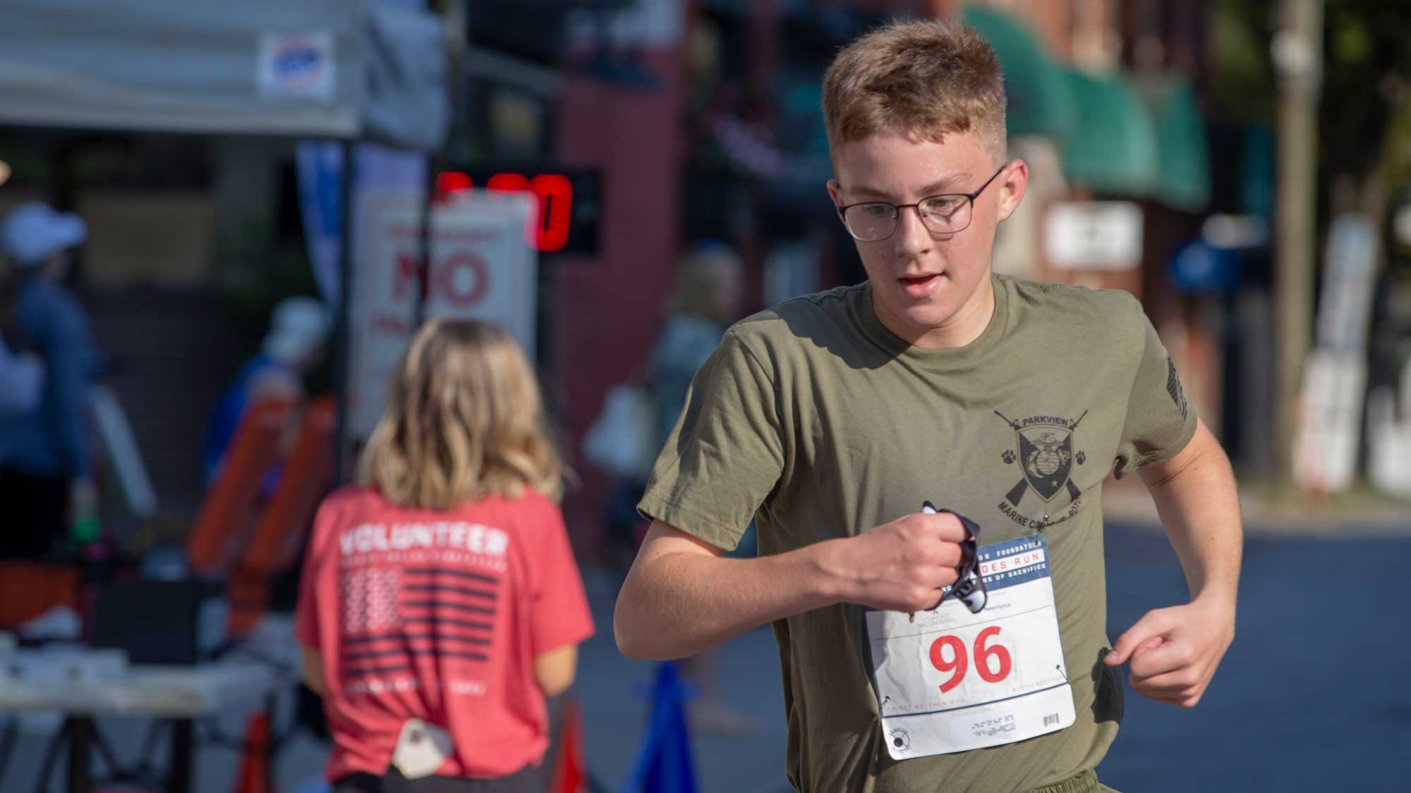 Travis Manion 911 Heroes Run participant